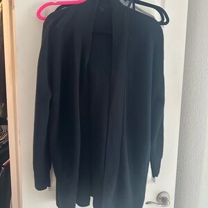 LULULEMON Black Open Front Cardigan